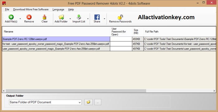PDF Password Remover Crack Download