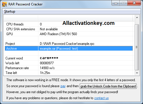 RAR Password Recovery Crack Latest